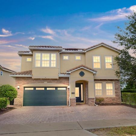 Huge 10 Bdr Family House With Arcades And Free Pool Heat Near Disney オーランド エクステリア 写真
